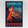 20" x 30" Vintage 1935 Atlantic City Travel Poster Wall Art