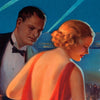 16" x 24" Vintage 1935 Atlantic City Travel Poster Wall Art