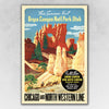 36" x 54" Vintage 1950s Bryce Canyon National Park Wall Art