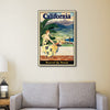 36" x 54" Vintage 1934 California Travel Poster Wall Art