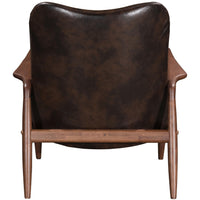 Bully Lounge Chair &amp; Ottoman Brown