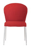 Oulu Dining Chair (Set of 4) Tangerine