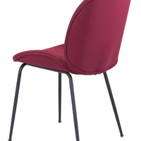 Miles Dining Chair (Set of 2) Red