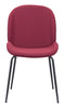 Miles Dining Chair (Set of 2) Red