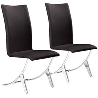 Delfin Dining Chair (Set of 2) Espresso