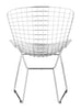 Wire Dining Chair (Set of 2) Chrome