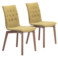 Orebro Dining Chair (Set of 2) Pea Green