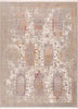 2’ x 4’ Beige Faded Tribal Motifs Area Rug