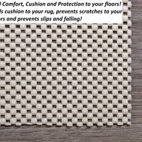 4' x 6' Ivory King's Premium Non Slip Rug Pad