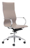 Glider High Back Office Chair Taupe