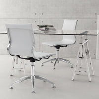 Glider Conference Chair White