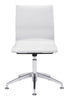 Glider Conference Chair White