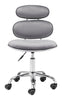 Gray Metro Retro Office Chair