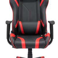 Black and Red Leather Gaming Chair