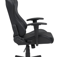 Black Leather Gaming Chair