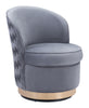 Zelda Accent Chair Gray