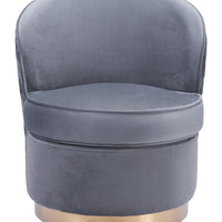 Zelda Accent Chair Gray