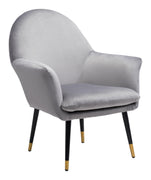 Alexandria Accent Chair Light Gray