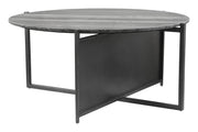 Mcbride Coffee Table Gray &amp; Black