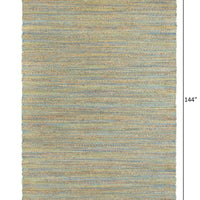 9’ x 12’ Multitoned Braided Jute Area Rug