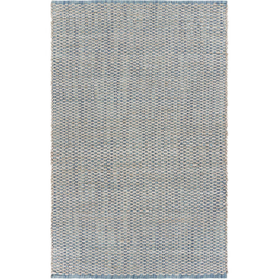 8’ x 10’ Blue and Beige Toned Area Rug