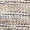 8’ x 10’ Blue and Cream Braided Jute Area Rug