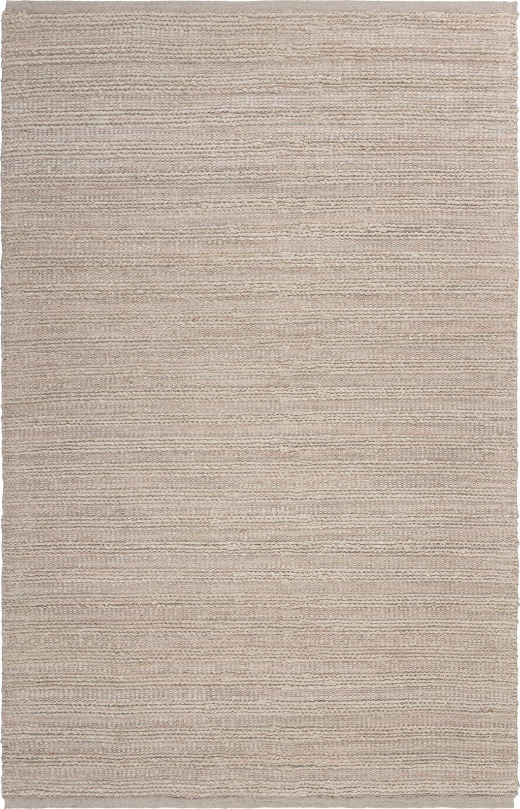 5’ x 8’ Blush Pink Textured Jute Area Rug