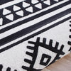 Bold Geometric Southwestern Tufted Wool Area Rug