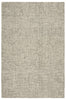 8’ x 10’ Tan and Ivory Grid Area Rug