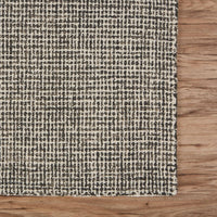 8’ x 10’ Gray Interwoven Maze Area Rug