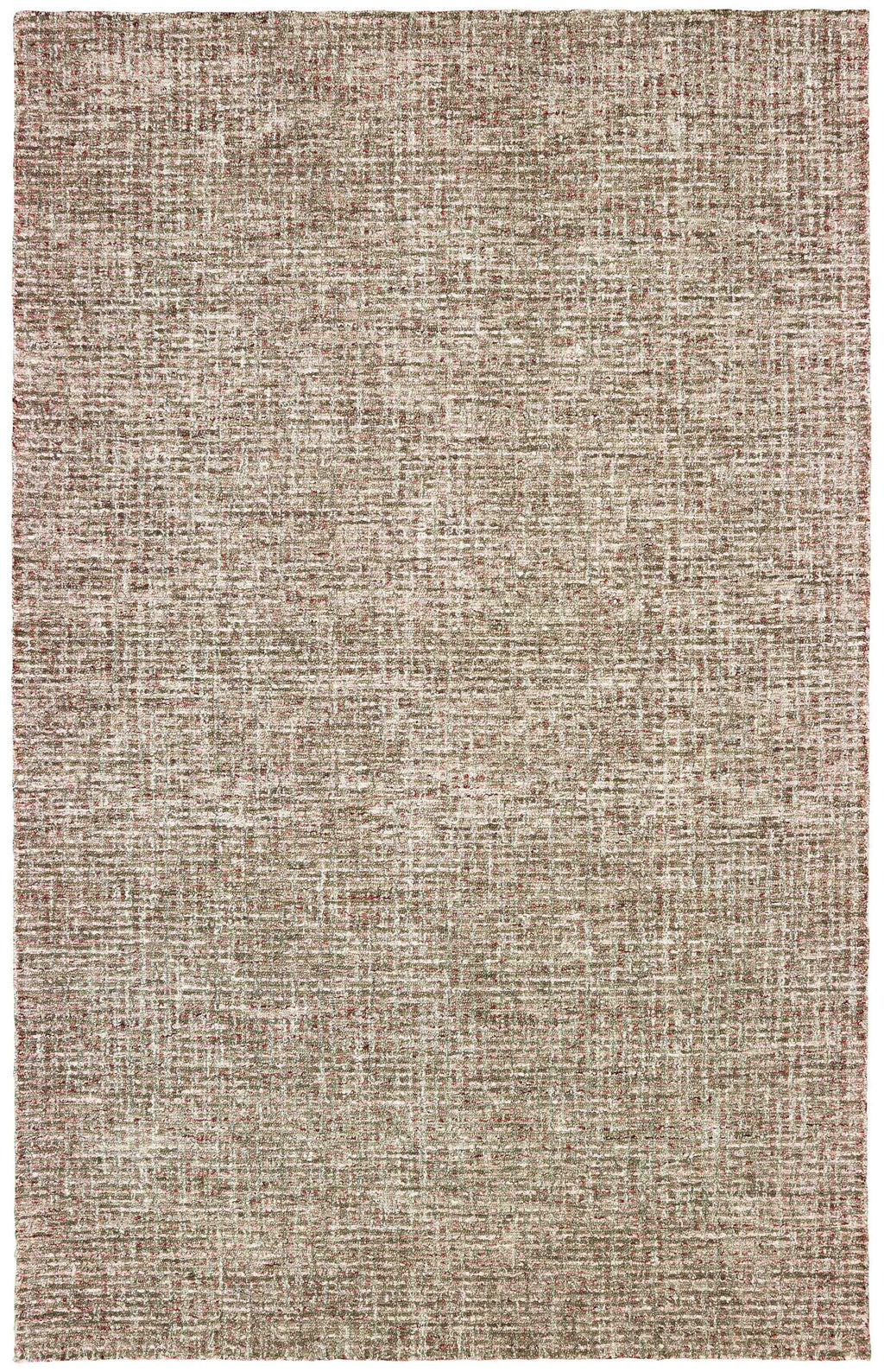 5’ x 8’ Brown Detailed Weave Area Rug