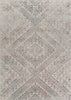 5’ x 7’ Gray Boho Chic Distressed Area Rug