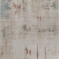 5’ x 7’ Tan Abstract Watercolor Area Rug