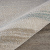 5’ x 7’ Beige Abstract Striped Area Rug