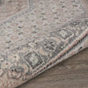 8’ x 10’ Gray and Blush Traditional Area Rug