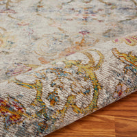 4’ x 6’ Beige Abstract Garden Area Rug