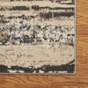 8’ x 10’ Beige and Black Abstract Desert Area Rug