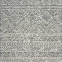 3’ x 5’ Gray Geometric Pattern Area Rug