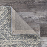 3’ x 5’ Gray Geometric Pattern Area Rug