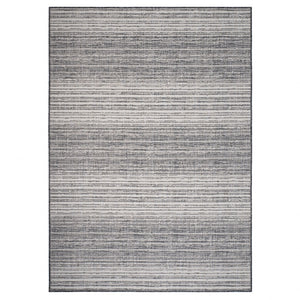 5’ x 7’ Gray Gradient Indoor Outdoor Area Rug