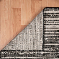 8’ x 10’ Gray Gradient Indoor Outdoor Area Rug