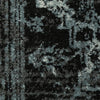 8’ x 10’ Black and Gray Distressed Area Rug