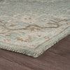 5’ x 8’ Blue and Beige Flor Medallion Area Rug