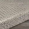 5’ x 7’ Gray Classic Indoor Outdoor Area Rug