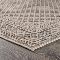 8’ x 10’ Gray Classic Indoor Outdoor Area Rug