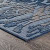 5’ x 7’ Blue Ogee Pattern Indoor Outdoor Area Rug