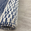 3’ x 4’ Blue and White Transition Area Rug