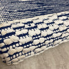 3’ x 4’ Blue and White Transition Area Rug