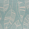 8’ x 10’ Teal Leaves Indoor Outdoor Area Rug