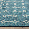 8’ x 10’ Blue Array Indoor Outdoor Area Rug